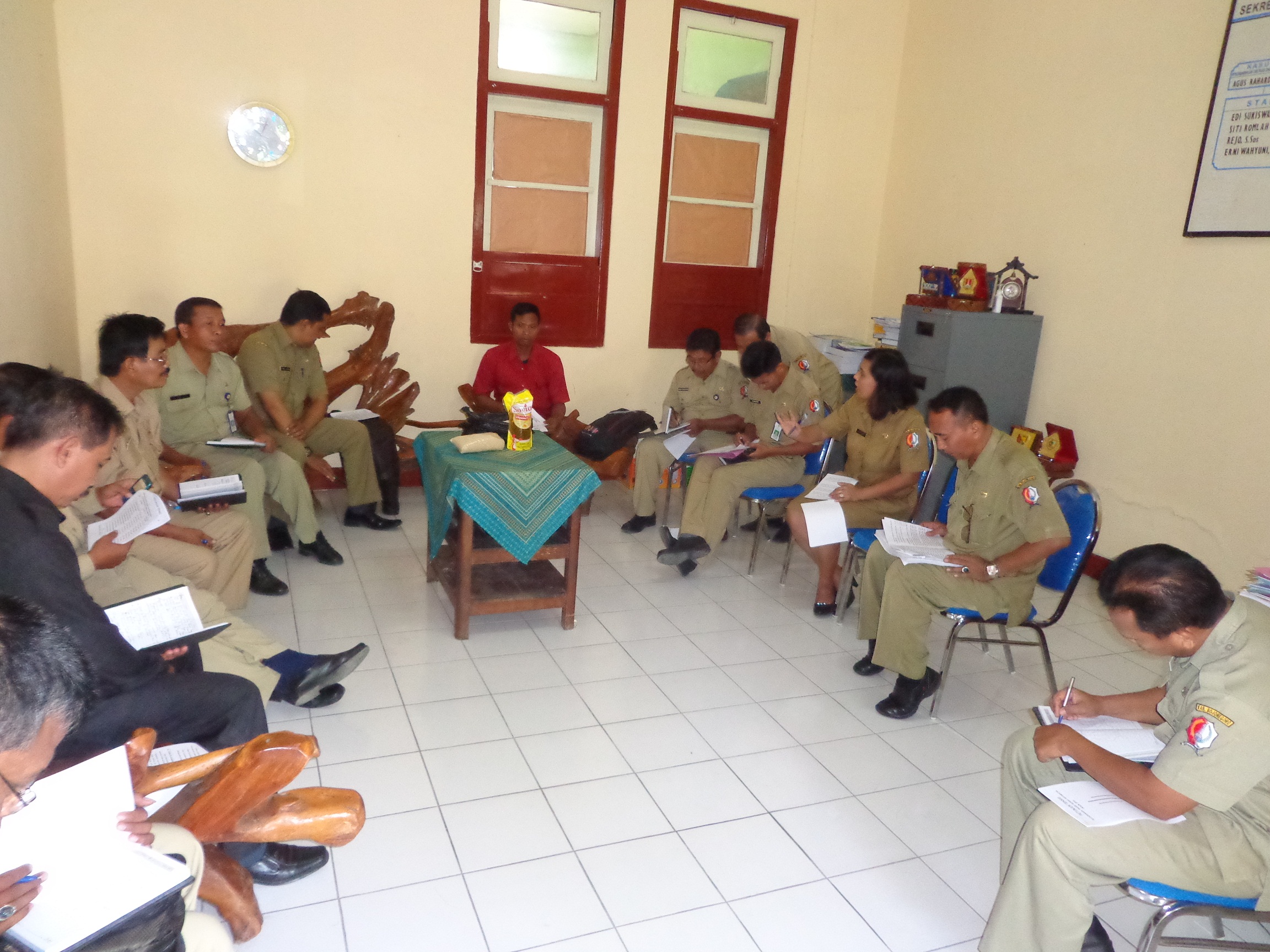 Rapat Koordinasi Persiapan Pelaksanaan Pasar Murah Kecamatan Tahun 2015