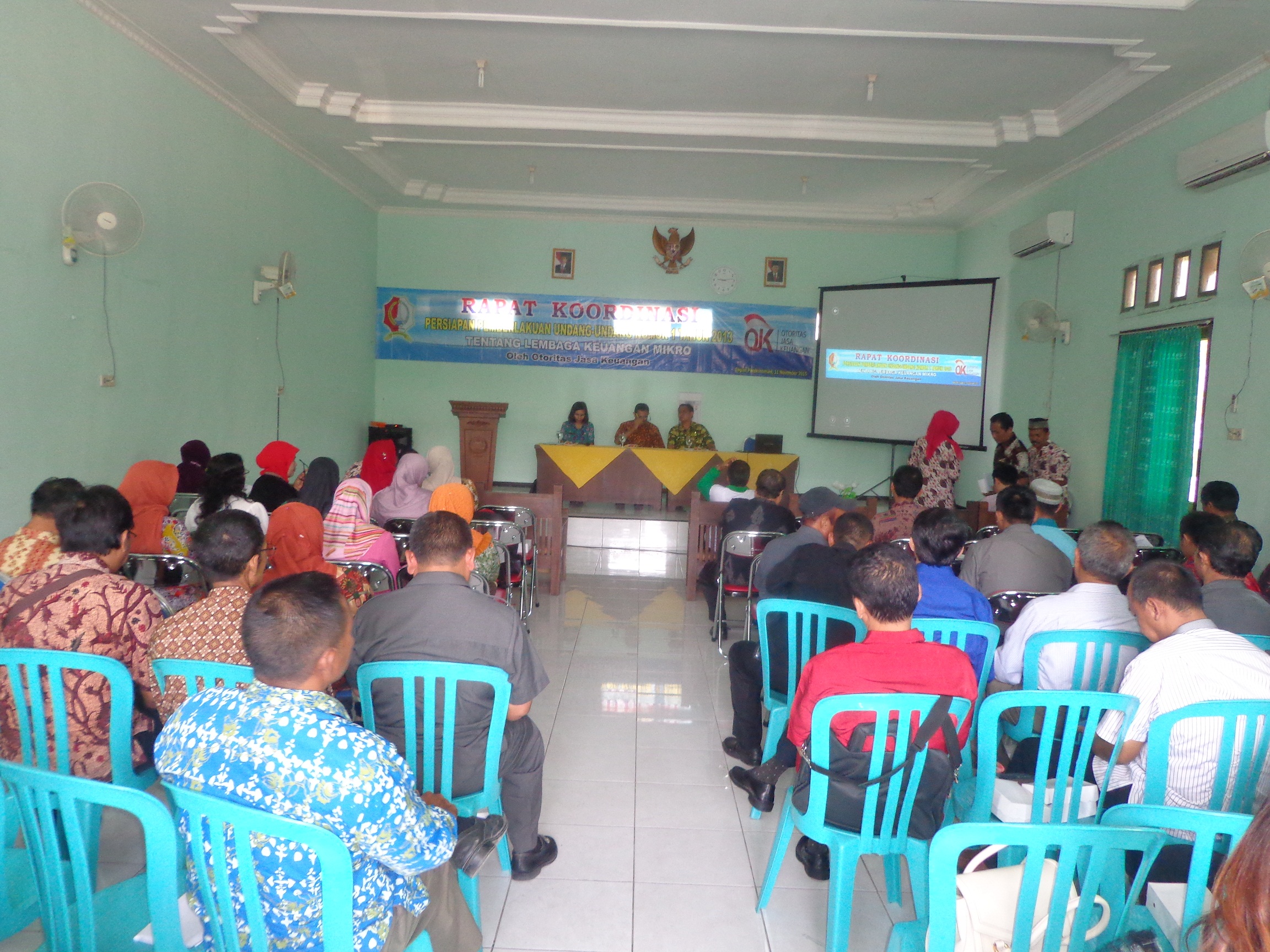 Rakor Persiapan Pemberlakuan UU No 1 Th 2013 ttg Lembaga Keuangan Mikro oleh Otoritas Jasa Keuangan