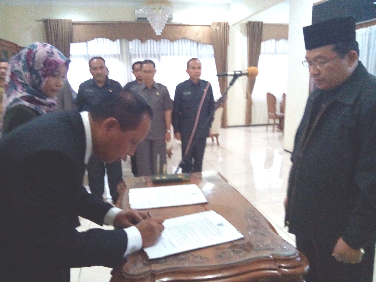 Pelantikan Sekaligus Serah Terima Jabatan Direktur PT Bojonegoro Bangun Sarana
