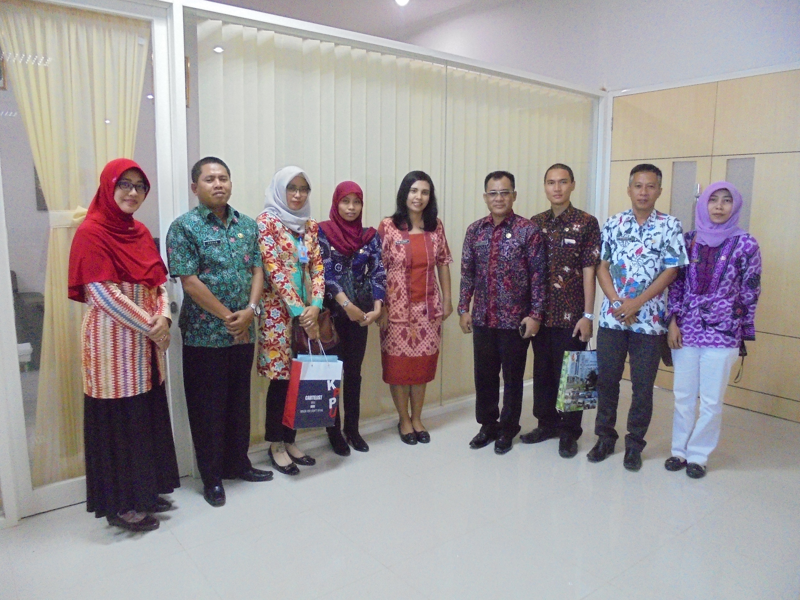 Kunjungan Kerja Bagian Administrasi Perekonomian Kabupaten Bangkalan Madura