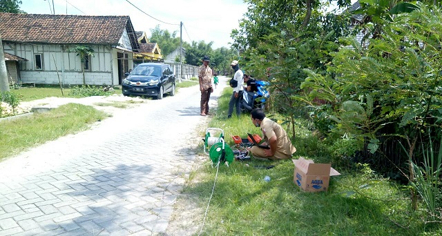 Survey Pencarian Titik Sumber Air dengan Geolistrik