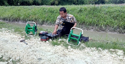 Survey Pencarian Titik Sumber Air dengan Geolistrik