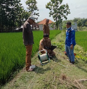 Survey Pencarian Titik Sumber Air dengan Geolistrik