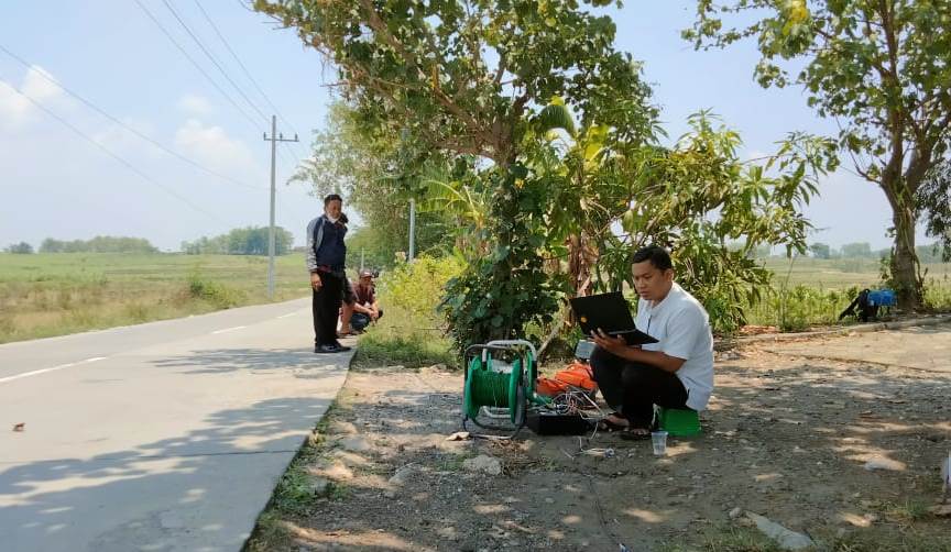 Survey Pencarian Titik Sumber Air dengan Geolistrik