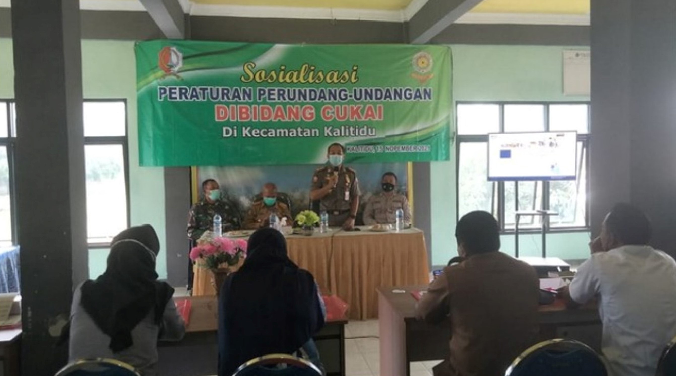 Sosialisasi DBHCHT di  Kecamatan Kalitidu