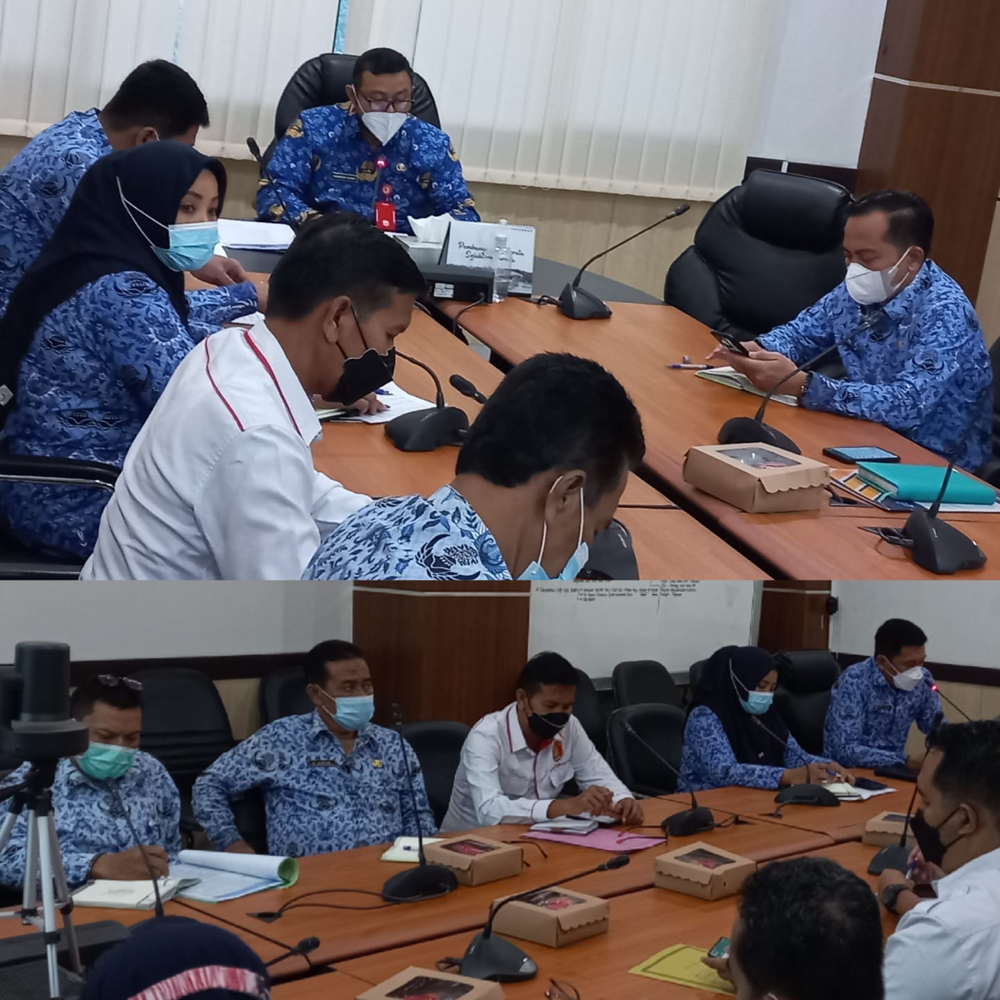 Rakor TPID dalam rangka menjaga stabilitas harga dan Evaluasi Tribulan I Tahun 2022
