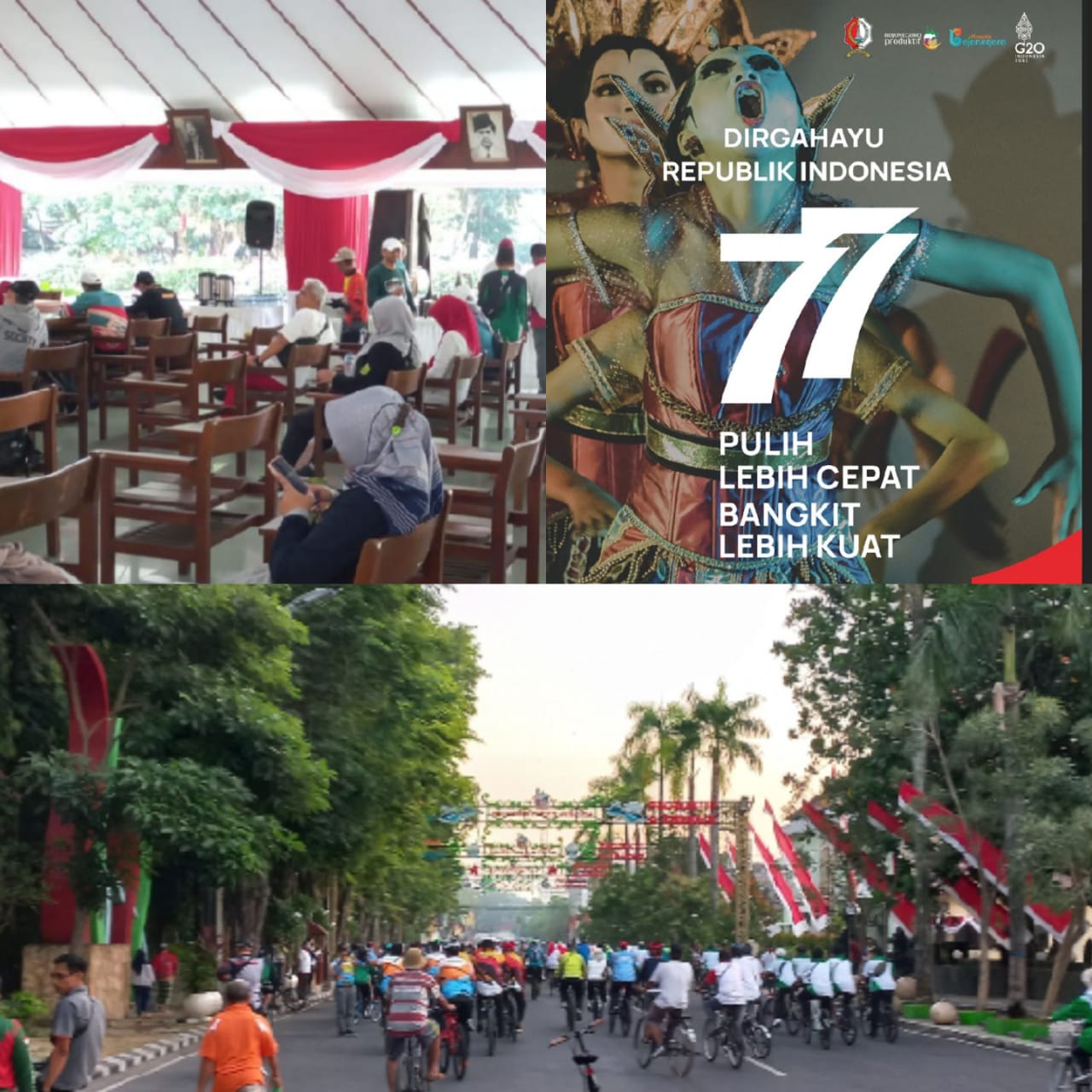 GOWES Dalam Rangka Memperingati  Hari Ulang Tahun ke 77