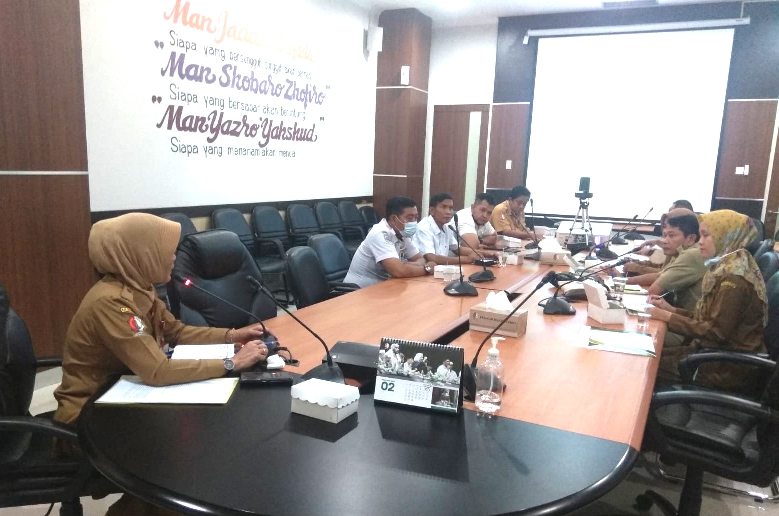 Zoom Meeting dan Rapat Evaluasi TPID Kab. Bojonegoro