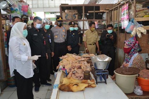 Pemantauan Harga Daging Menjelang Tahun Baru 2021