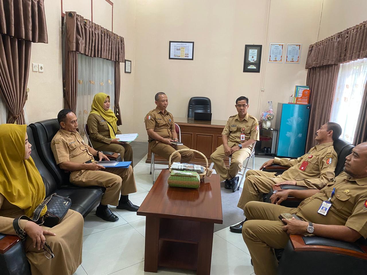 Koordinasi dan Monitoring TPID ke OPD Teknis